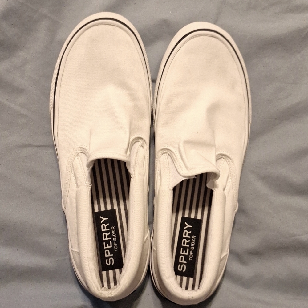 Practically new Sperry slip on shoes